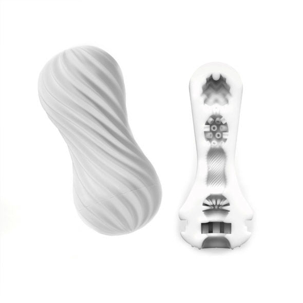 TENGA - MASTUBADOR MASCULINO FLEX WHITE - Sexshoptuga 