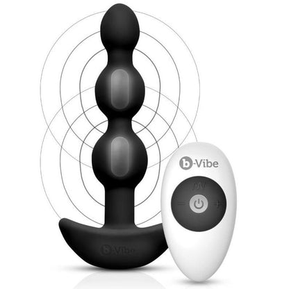 B-VIBE - TRIPLET ANAL CONTAS DE CONTROLE REMOTO PRETAS - Sexshoptuga 