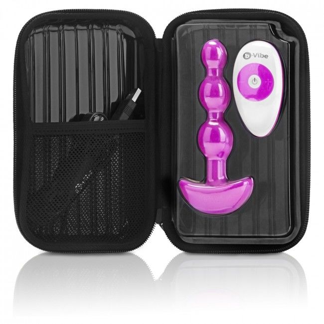 B-VIBE - TRIPLET ANAL CONTAS DE CONTROLE REMOTO ROSA - Sexshoptuga 