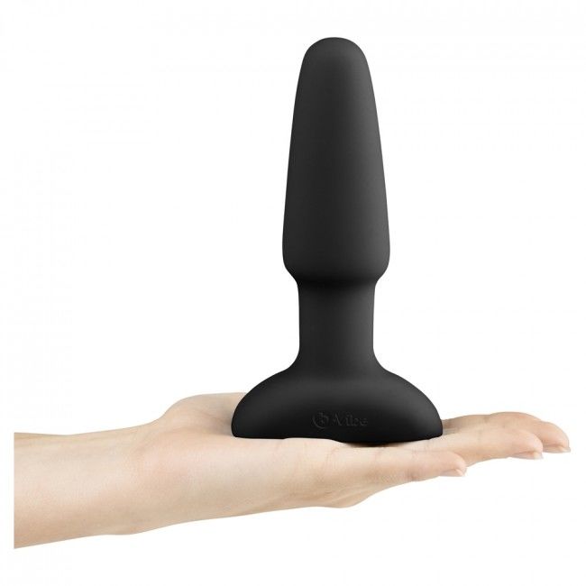 B-VIBE - PLUG ANAL DE CONTROLE REMOTO RIMMING 2 PRETO - Sexshoptuga  Sexshoptuga 