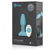 B-VIBE - RIMMING CONTROLE REMOTO PLUG ANAL PETITE TEAL - Sexshoptuga  Sexshoptuga 