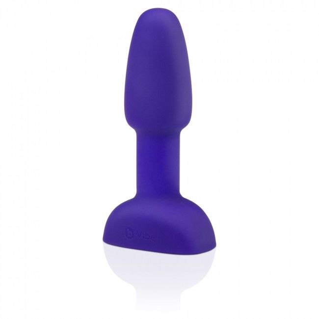 B-VIBE - RIMMING CONTROLE REMOTO PLUG ANAL PETITE LILAC - Sexshoptuga  Sexshoptuga 