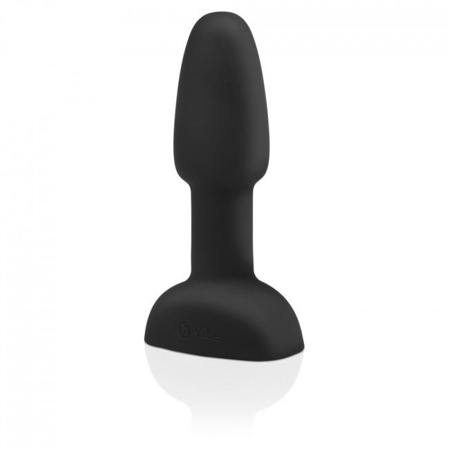 B-VIBE - PLUG ANAL DE CONTROLE REMOTO RIMMING PETITE PRETO - Sexshoptuga  Sexshoptuga 