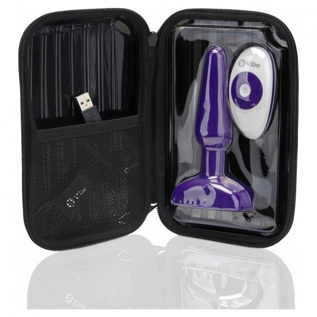 B-VIBE - TRIO PLUG DE CONTROLE REMOTO ANAL LILAC - Sexshoptuga  Sexshoptuga 