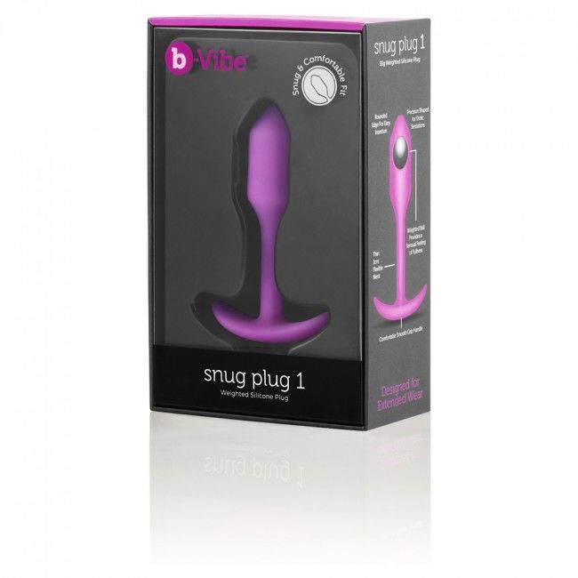 B-VIBE - PLUG SNUG 1 ROSA - Sexshoptuga 