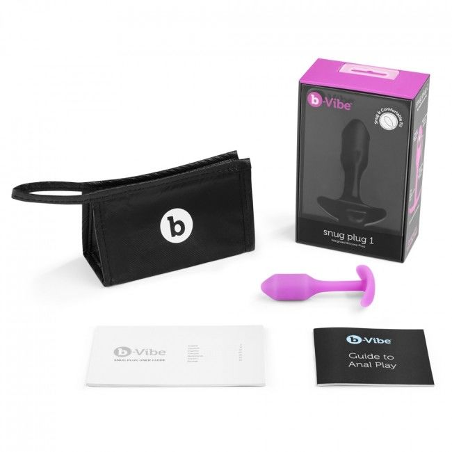 B-VIBE - PLUG SNUG 1 ROSA - Sexshoptuga 