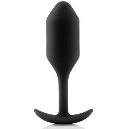 B-VIBE - PLUG ANAL SNUG 2 PRETO - Sexshoptuga 