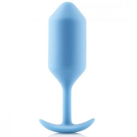 B-VIBE - PLUG ANAL SNUG 3 AZUL CÉU - Sexshoptuga  Sexshoptuga 