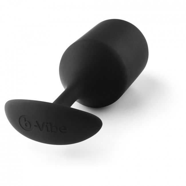 B-VIBE - PLUG ANAL SNUG 4 PRETO - Sexshoptuga 