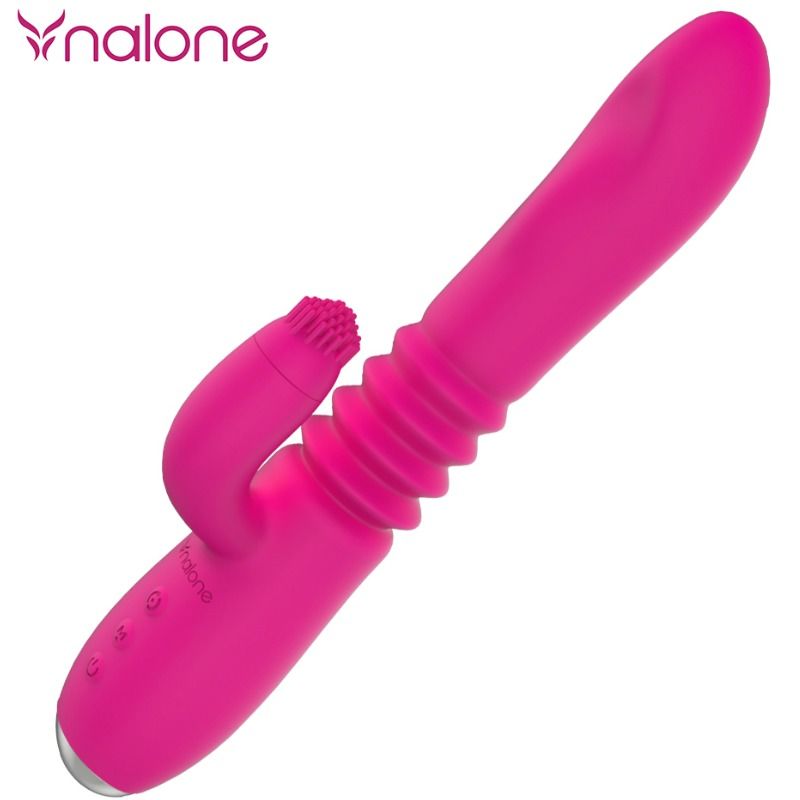 NALONE - VIBRADOR UP&DOWN E COELHO COM ROTAO - Sexshoptuga 