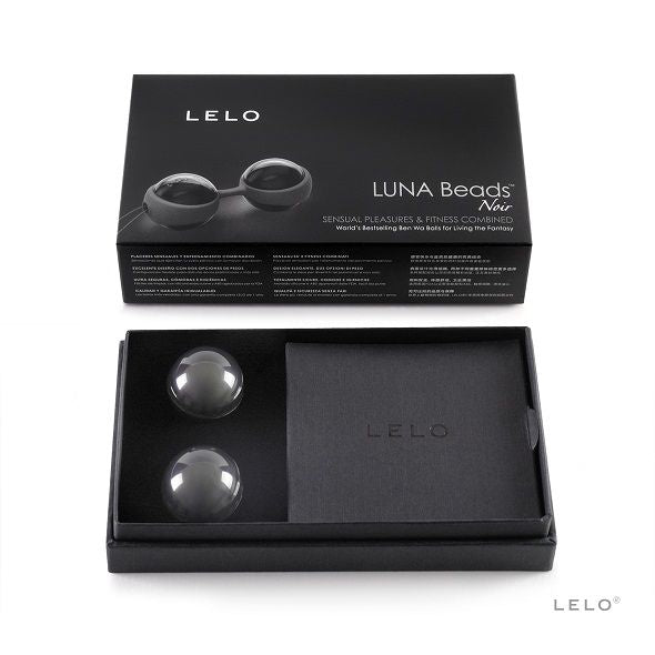 LELO - LUNA BEADS NOIR BOLAS CHINESAS - Sexshoptuga  Sexshoptuga 