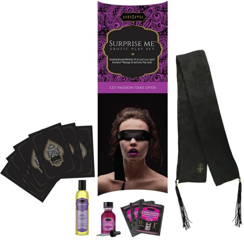 KAMASUTRA - SURPRESA ME KIT ERÓTICO - Sexshoptuga  Sexshoptuga 