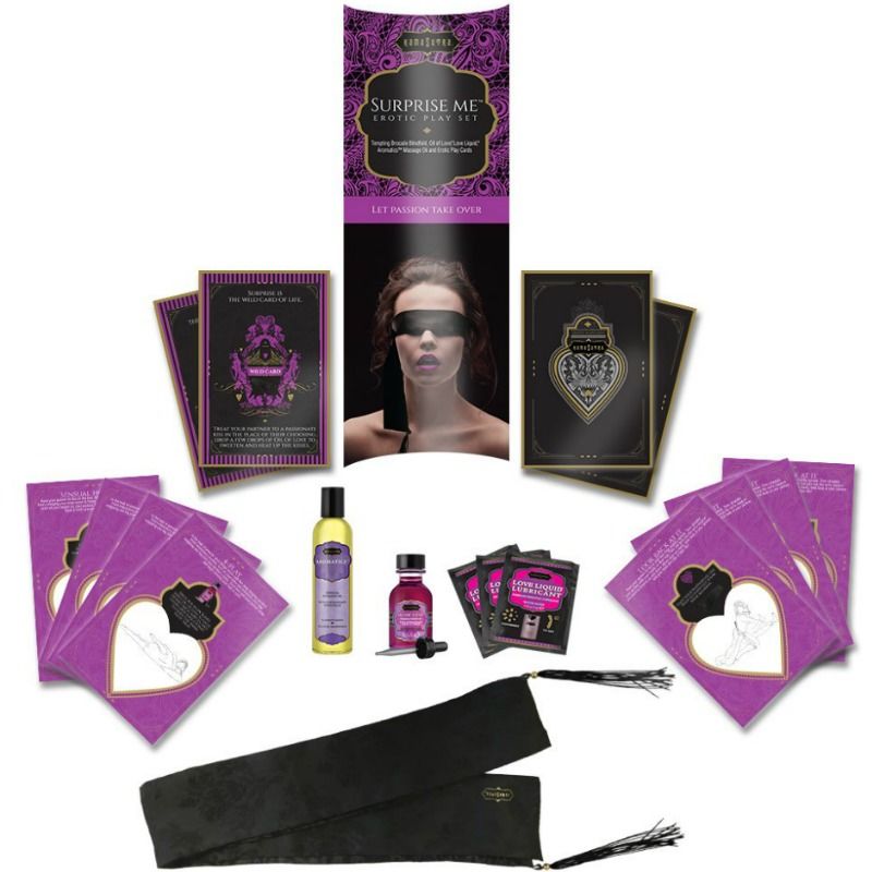 KAMASUTRA - SURPRESA ME KIT ERÓTICO - Sexshoptuga  Sexshoptuga 