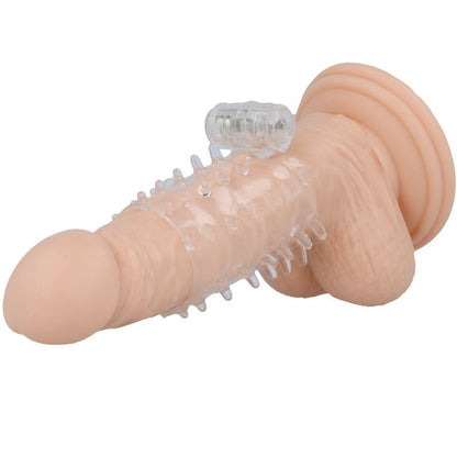 CASUAL LOVE - TAMPA DO PÊNIS DO VIBRADOR TRANSPARENTE ANEL - Sexshoptuga 