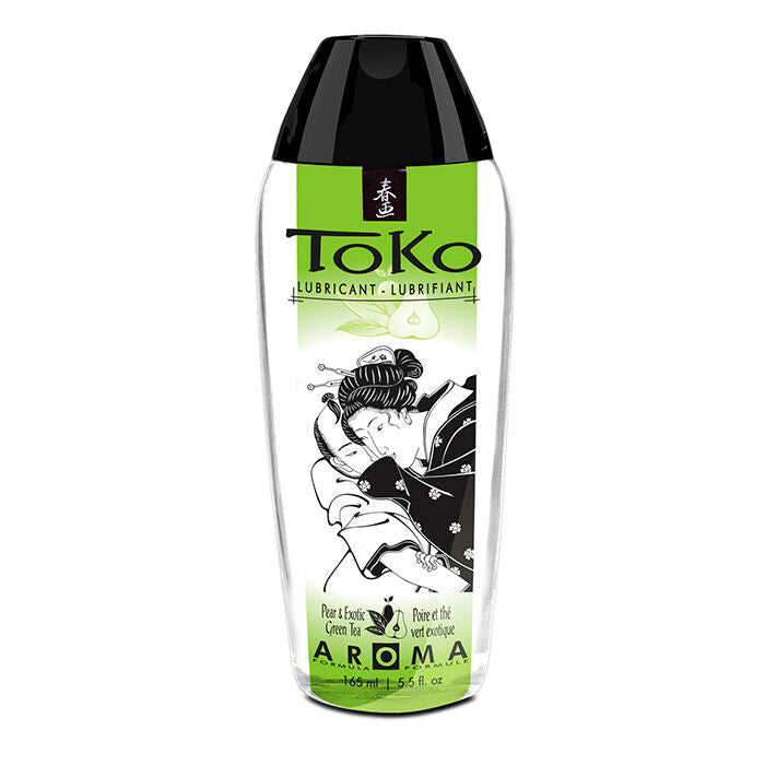 SHUNGA - LUBRIFICANTE TOKO AROMA PÊRA E CHÁ VERDE EXÓTICO - Sexshoptuga 