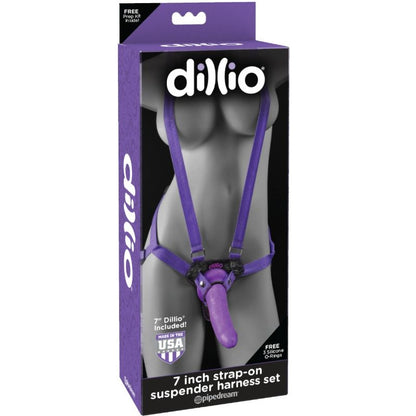 DILLIO - CONJUNTO DE ARNÊS DE SUSPENSÃO DE 7 POLEGADAS - Sexshoptuga 