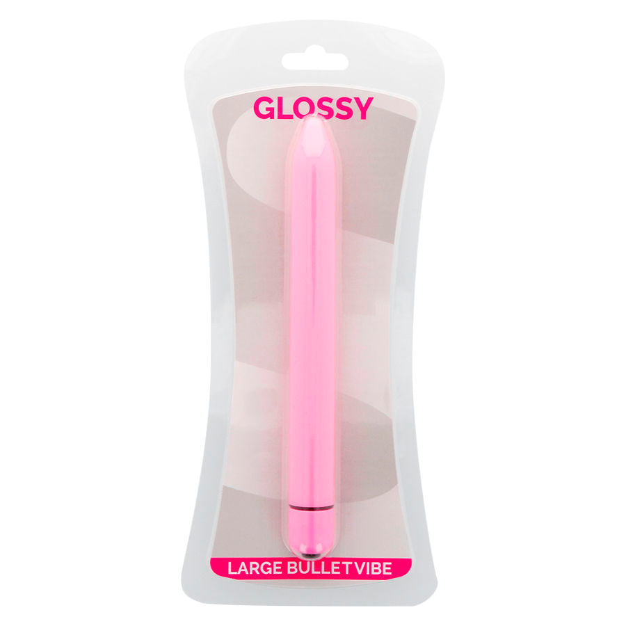 GLOSSY SLIM - VIBRADOR ROSA - Sexshoptuga  Sexshoptuga 