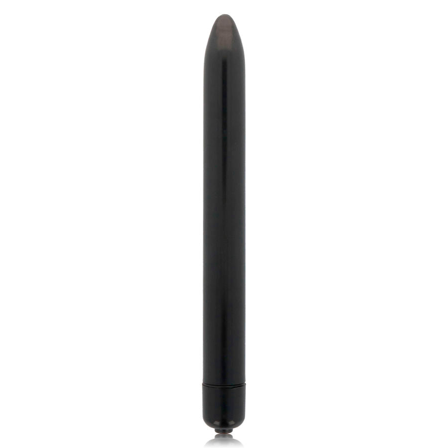 GLOSSY - VIBRADOR SLIM PRETO - Sexshoptuga 