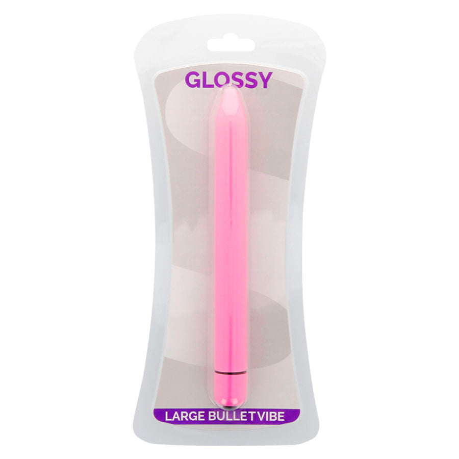 GLOSSY - VIBRADOR SLIM DEEP ROSE - Sexshoptuga  Sexshoptuga 