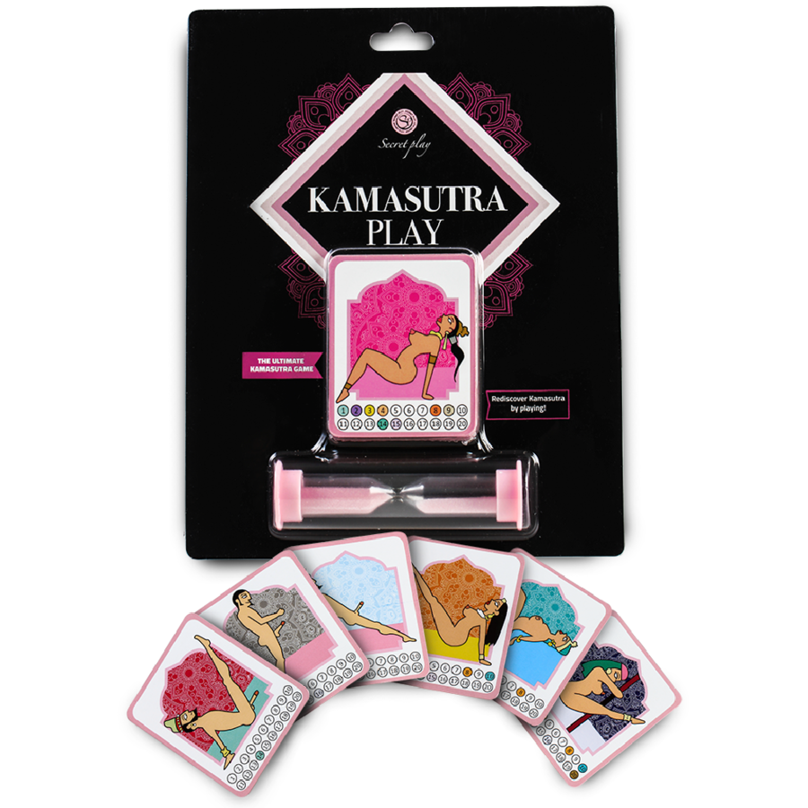 SECRETPLAY - JOGO PARA CASAIS KAMASUTRA PLAY (ES/EN/IT/FR/DE/PT) - Sexshoptuga  Sexshoptuga 