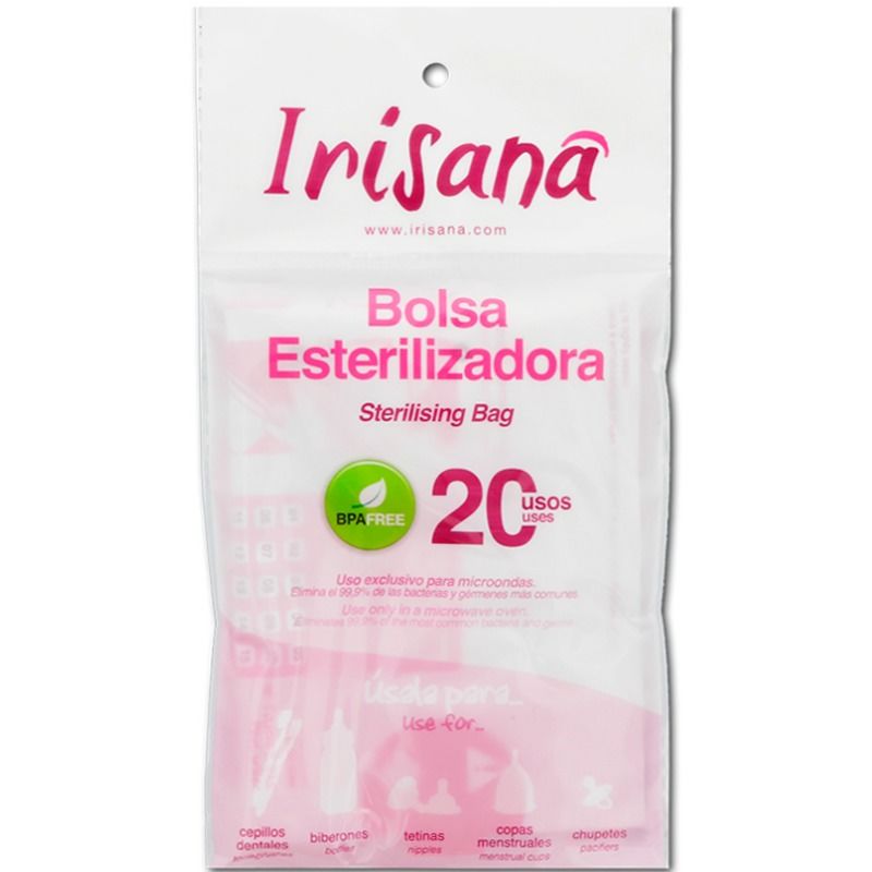 IRISANA - SACO ESTERILIZADOR COPO VAGINAL 1 UNIDADE - Sexshoptuga  Sexshoptuga 