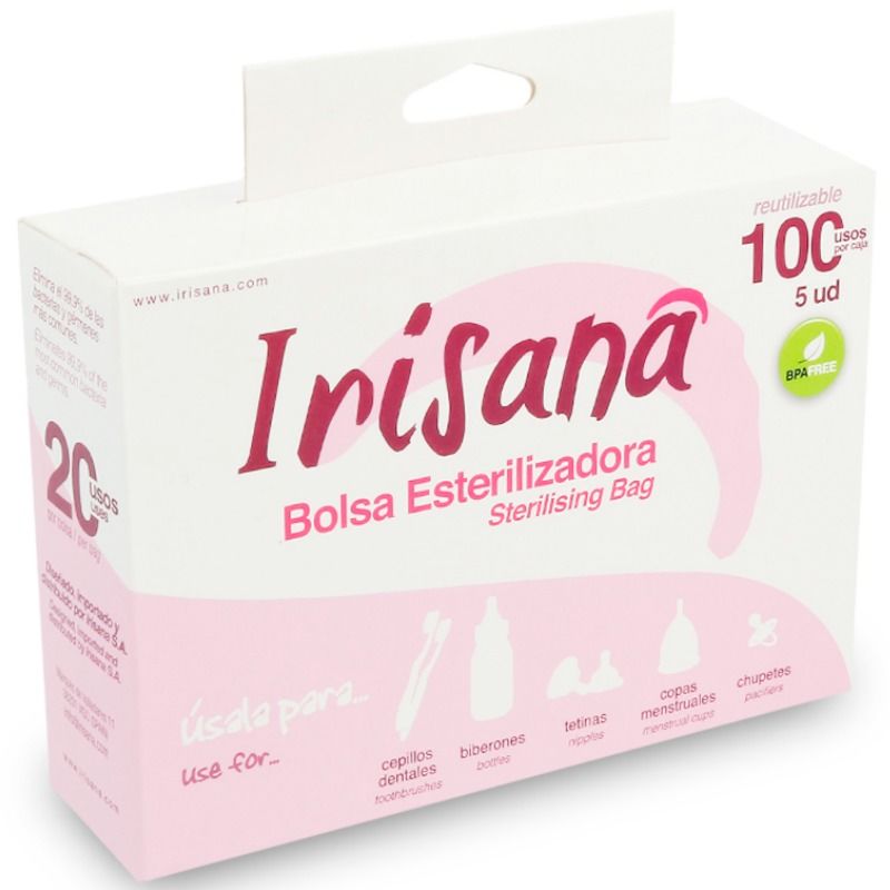 IRISANA - SACO ESTERILIZADOR 5 UNIDADES - Sexshoptuga  Sexshoptuga 