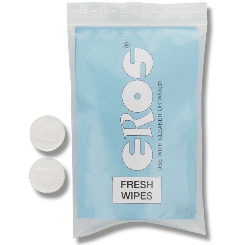 EROS - FRESH WIPES LIMPEZA ÍNTIMA - Sexshoptuga  Sexshoptuga 