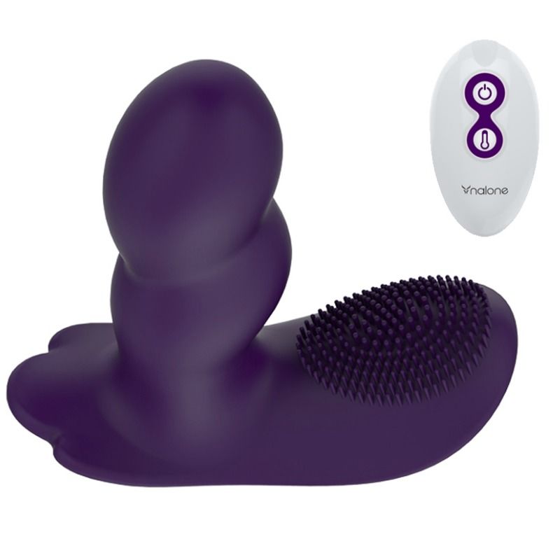 NALONE - MASSAGER DE CONTROLE REMOTO LOLI - ROXO - Sexshoptuga  Sexshoptuga 