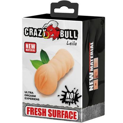 CRAZY BULL - LEILA VAGINA MASTURBADOR 13.5 CM - Sexshoptuga 