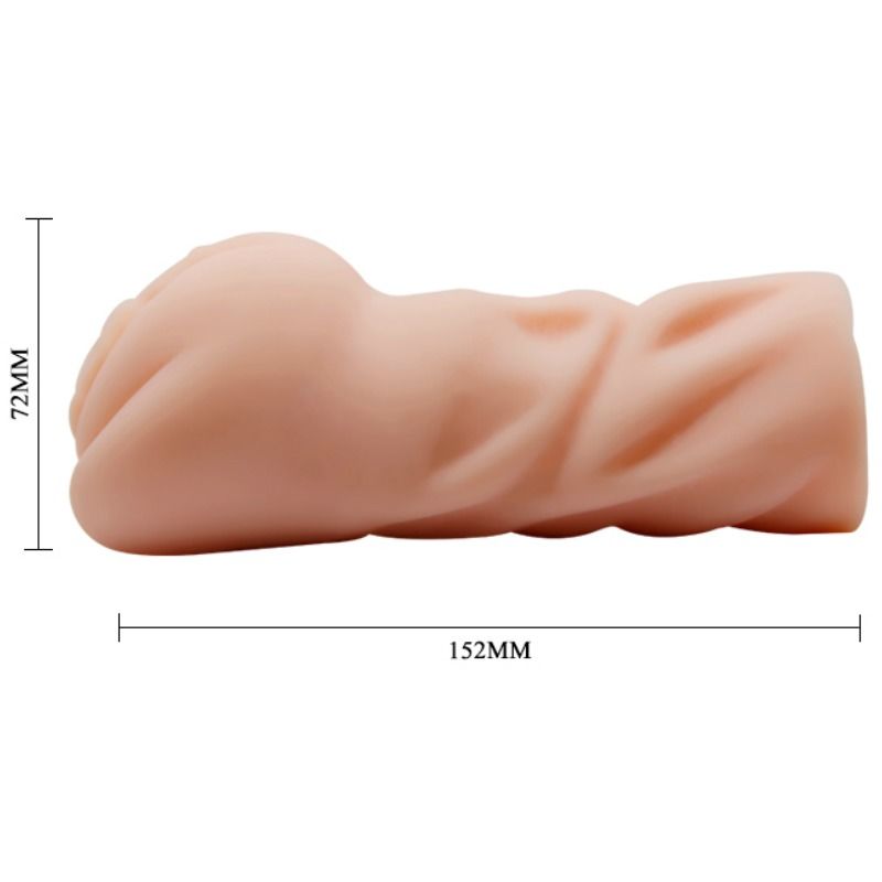 CRAZY BULL - MAVIS VAGINA MASTURBADOR 15.2 CM - Sexshoptuga  Sexshoptuga 