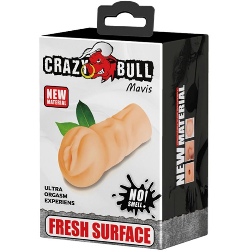 CRAZY BULL - MAVIS VAGINA MASTURBADOR 15.2 CM - Sexshoptuga  Sexshoptuga 