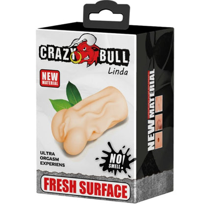 CRAZY BULL - LINDA VAGINA MASTURBADOR 13.7 CM - Sexshoptuga 