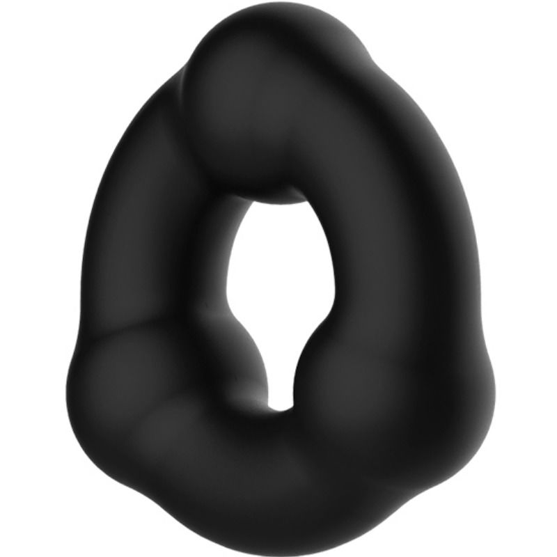 CRAZY BULL - ANEL DE SILICONE SUPER MACIO COM NÓDULOS - Sexshoptuga  Sexshoptuga 