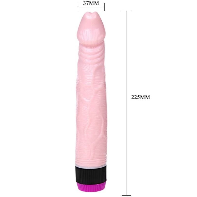 BAILE - VIBRADOR REALÍSTICO ADOUR CLUB 22.5 CM - Sexshoptuga 