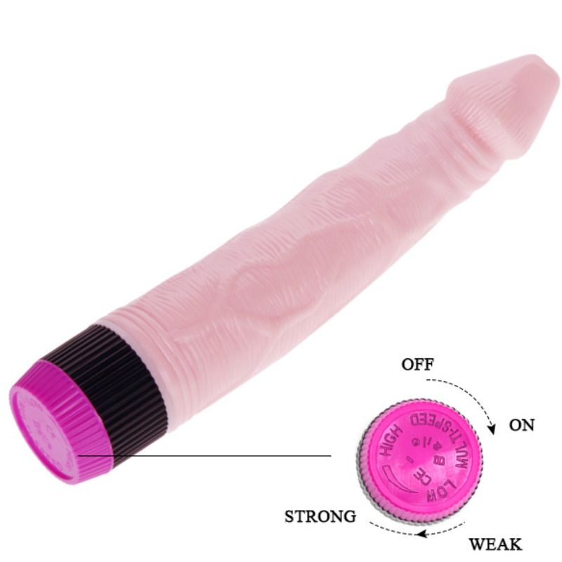 BAILE - VIBRADOR REALÍSTICO ADOUR CLUB 22.5 CM - Sexshoptuga 