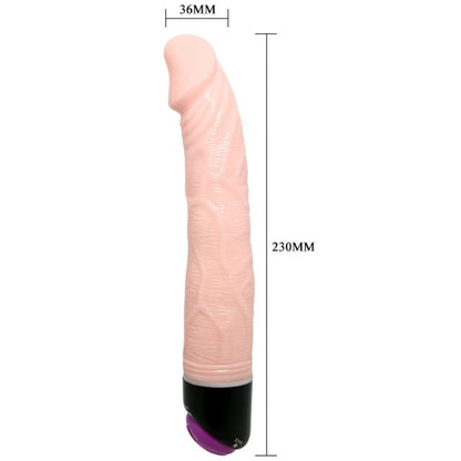 BAILE - VIBRADOR REALÍSTICO ADOUR CLUB 23 CM NATURAL - Sexshoptuga 