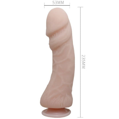 BAILE - O DILDO DE PÊNIS GRANDE COM VIBRAO NATURAL 23.5 CM - Sexshoptuga 