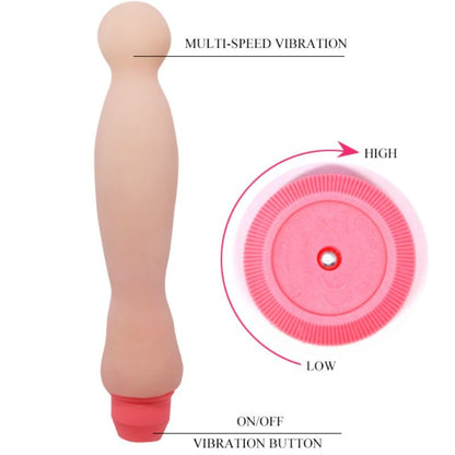 BAILE - VIBRADOR DE COLUNA SENSUAL FLEXI VIBE 22 CM - Sexshoptuga 