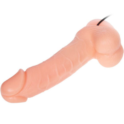 BAILE - VIBRAO E ROTAO DILDO DONG REALISTA 20 CM - Sexshoptuga 