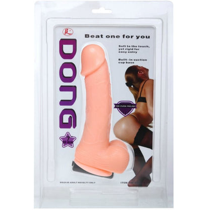 BAILE - VIBRAO E ROTAO DILDO DONG REALISTA 20 CM - Sexshoptuga 