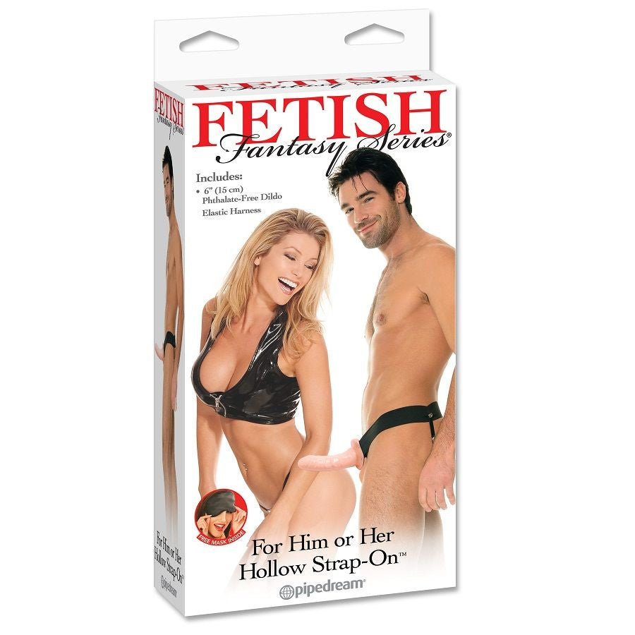 FETISH FANTASY SERIES - ARNES OCO AJUSTÁVEL DE CARNE STRAP ON 15 CM - Sexshoptuga  Sexshoptuga 