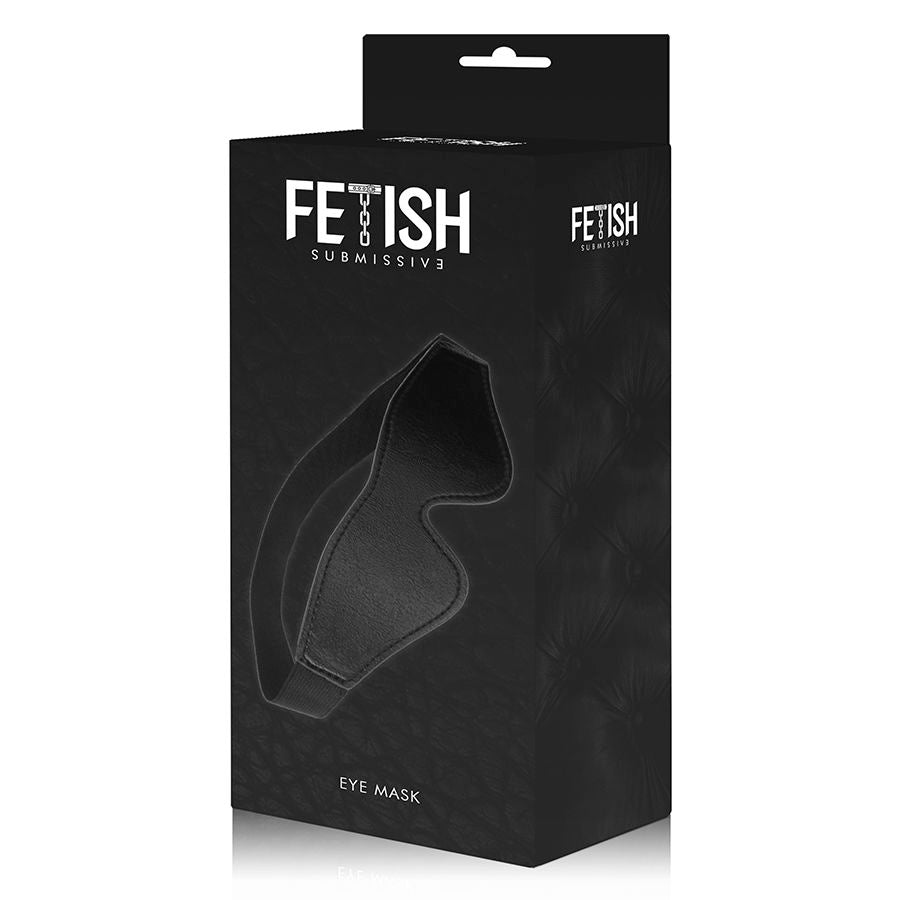 FETISH SUBMISSIVE - MSCARA DE COURO VEGANO COM FORRO DE NOPRENE - Sexshoptuga  Sexshoptuga 