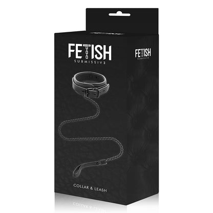 FETISH SUBMISSIVE - COLAR DE CORRENTE COM FORRO DE NOPRENE - Sexshoptuga 