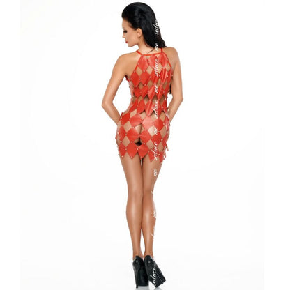 ME-SEDUCE - GWEN VESTIDO VERMELHO S/M - Sexshoptuga 