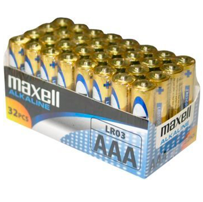 MAXELL - PACOTE DE BATERIAAAA LR03 * 32 UDS - Sexshoptuga  Sexshoptuga 