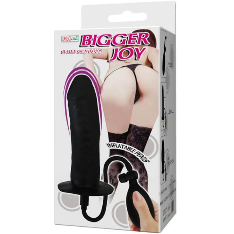 BAILE - PÊNIS INFLVEL BIGGER JOY 16 CM - Sexshoptuga  Sexshoptuga 