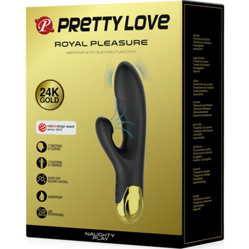 PRETTY LOVE - SMART NAUGHTY PLAY VIBRAO E SUCO - Sexshoptuga 