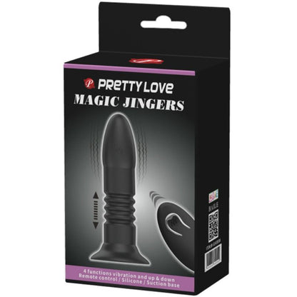 PRETTY LOVE - PLUG MAGIC JINGER PARA CIMA E PARA BAIXO E VIBRAO - Sexshoptuga 