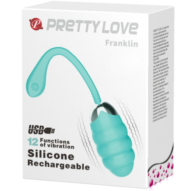 PRETTY LOVE - SMART OVO VIBRANTE FRANKLIN - Sexshoptuga  Sexshoptuga 