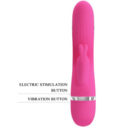 PRETTY LOVE - VIBRADOR ELETROCHOQUE INGRAM - Sexshoptuga 